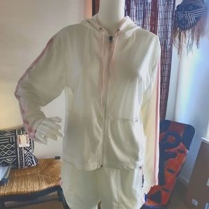 BRAND NEW REEBOK HOODED SHORT SET